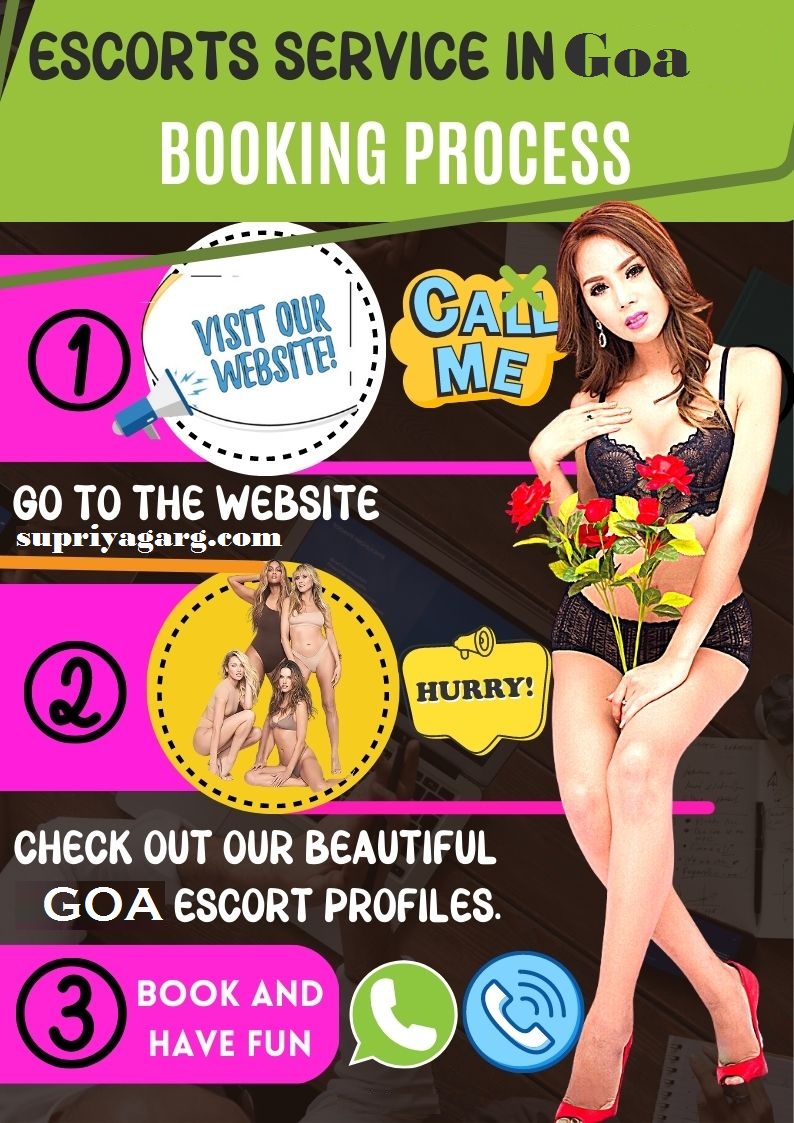 Escorts Service in Goa Booking Process
